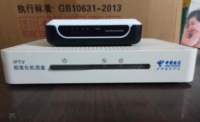 9成新 網絡電視頂機盒 交換機低價處理